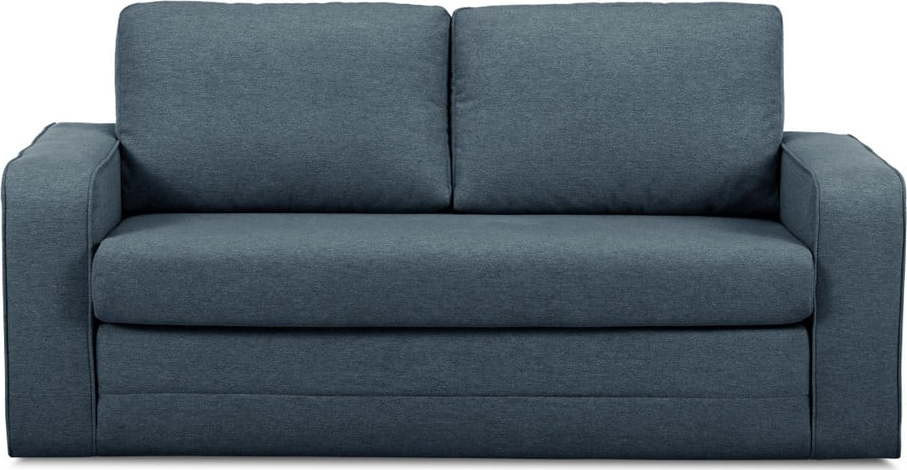 Modrá rozkládací pohovka 160 cm Come – Bobochic Paris