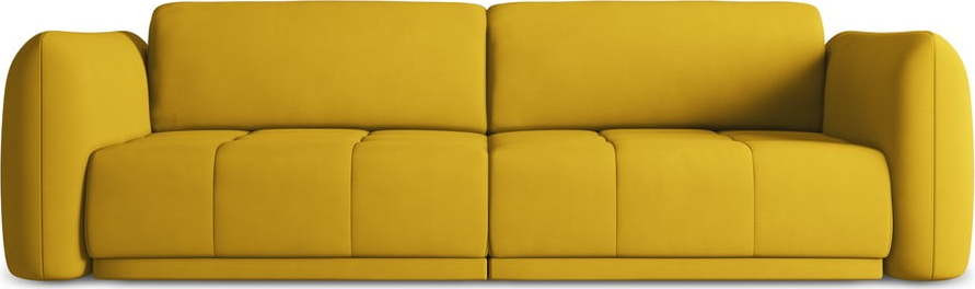 Žlutá pohovka 210 cm Hoku – Makamii