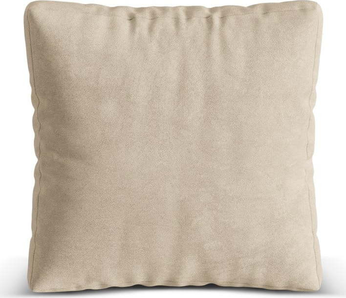 Béžovokrémový polštář k modulární pohovce z textilie bouclé Martina – Micadoni Home