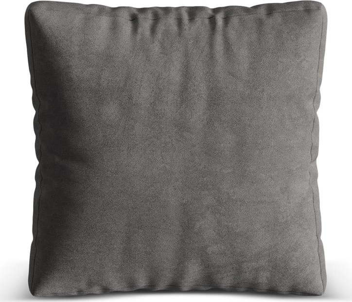 Šedý polštář k modulární pohovce z textilie bouclé Martina – Micadoni Home