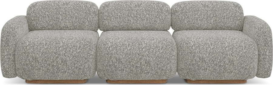 Šedá modulární pohovka 270 cm Ailani – Makamii