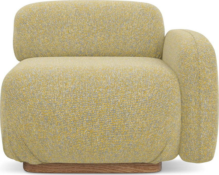 Žlutý modul pohovky (pravý roh) Ailani – Makamii