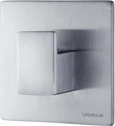 Nástěnný/bez vrtání háček z nerezové oceli v matně stříbrné barvě Menoto – Blomus