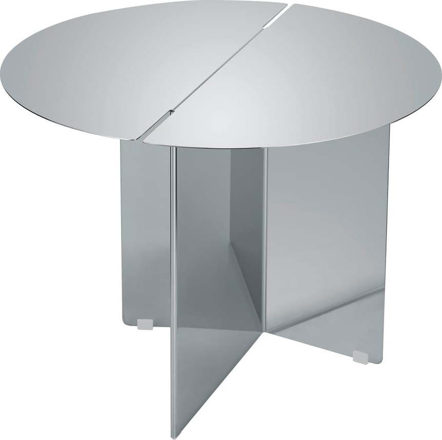 Kulatý odkládací stolek nerezový ø 50 cm Oru – Blomus