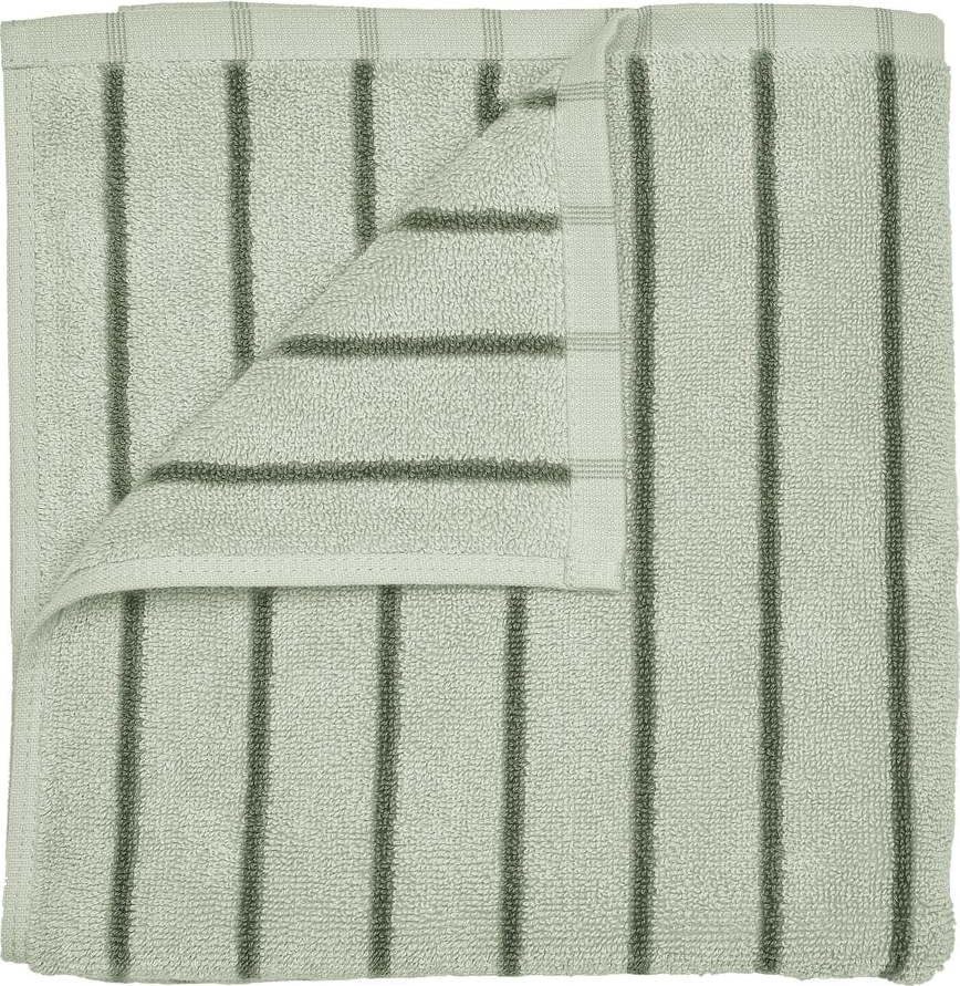 Zelená froté osuška z Bio bavlny 70x140 cm Arto – Blomus