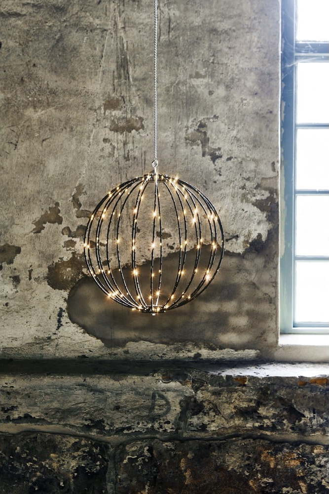 Venkovní závěsná světelná dekorace Star Trading Mounty, ⌀ 40 cm