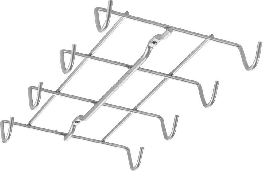 Nástěnný ocelový držák na hrnky Octo-Mug – Metaltex