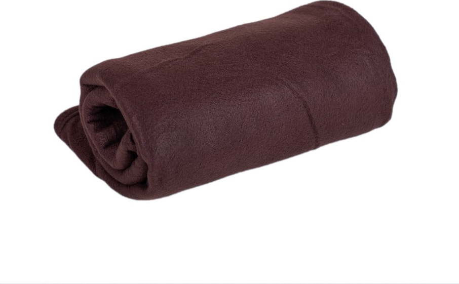 Hnědá fleecová deka 200x150 cm - JAHU collections