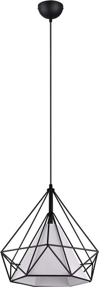 Černé závěsné svítidlo ø 38 cm Babette – Trio