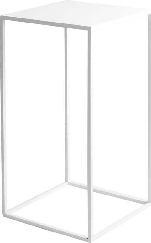 Bílý odkládací stolek CustomForm Tensio