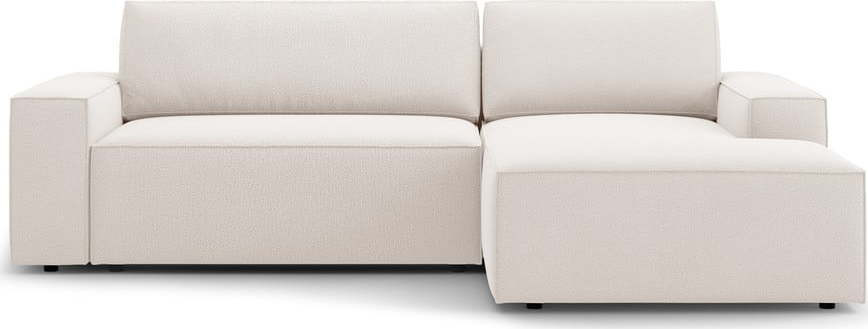 Béžová rozkládací rohová pohovka (pravý roh) Jodie – Micadoni Home