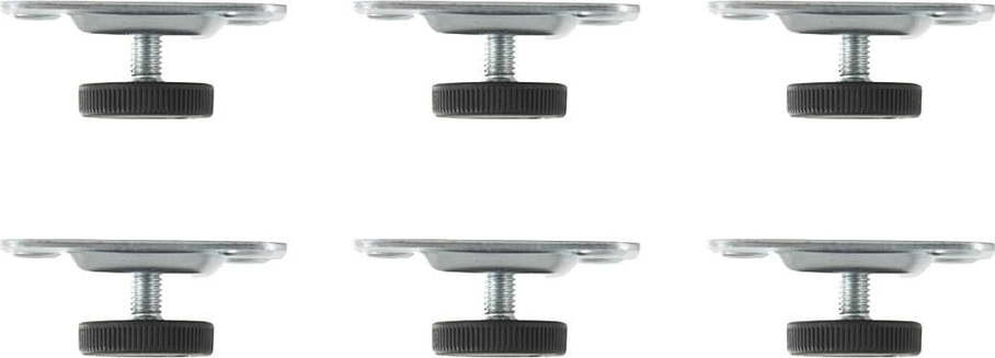 Černé kovové nožičky 6 ks Mistral & Edge by Hammel - Hammel Furniture