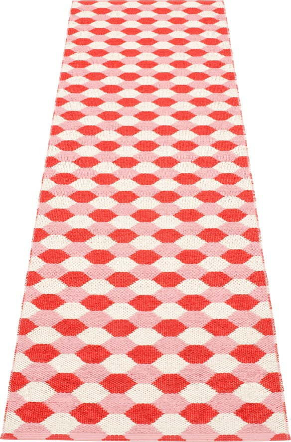 Červený vnitřní a venkovní běhoun 70x250 cm Dana Coral – Pappelina