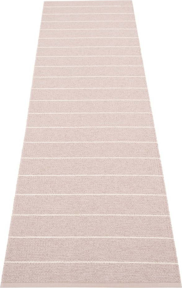 Světle růžový vnitřní a venkovní běhoun 70x270 cm Carl Pale Rose – Pappelina
