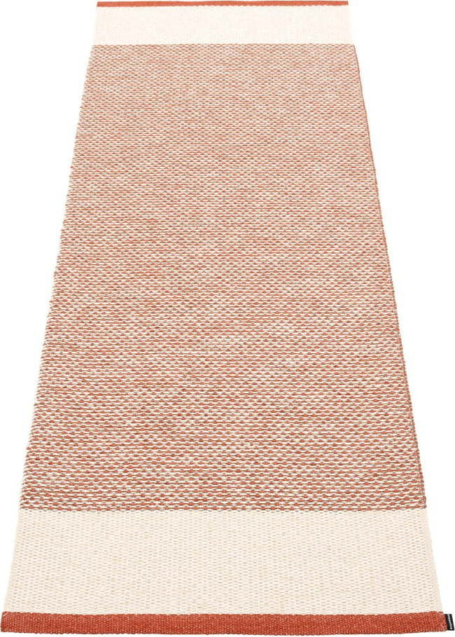 Vnitřní a venkovní běhoun v cihlové barvě 85x260 cm Edit Brick – Pappelina