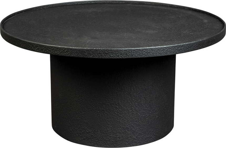 Černý kulatý konferenční stolek ø 70 cm Winston – Dutchbone