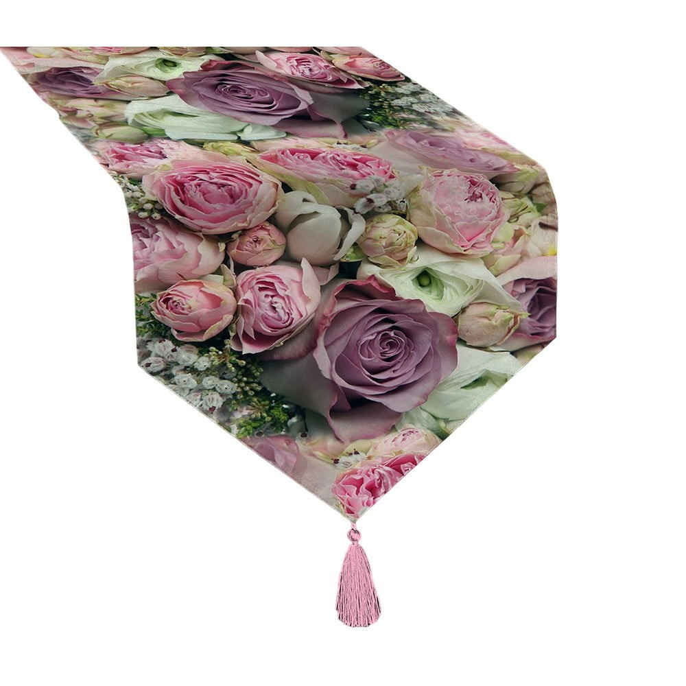 Běhoun na stůl 45x140 cm Roses – Mila Home
