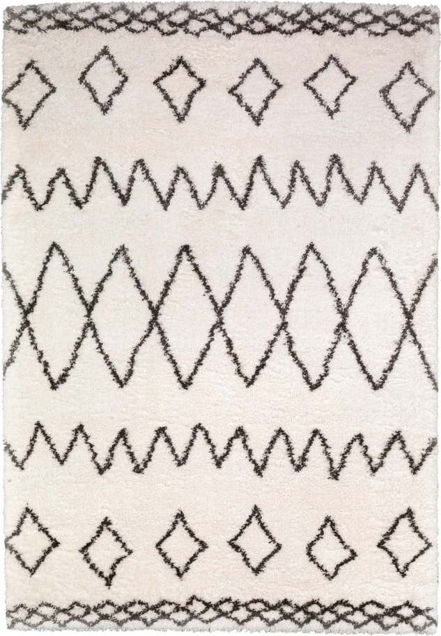 Bílá koupelnová předložka 60x110 cm Berber – Tomasucci