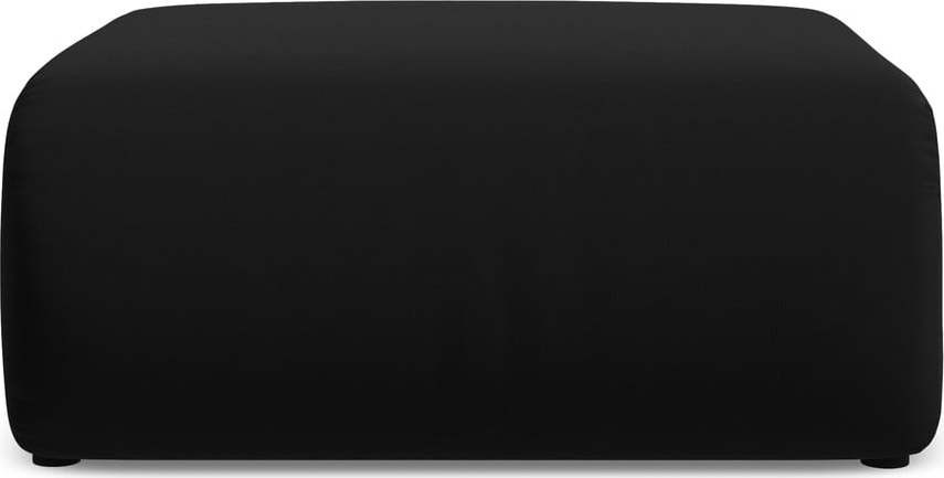 Černá sametová podnožka Ekahi – Makamii