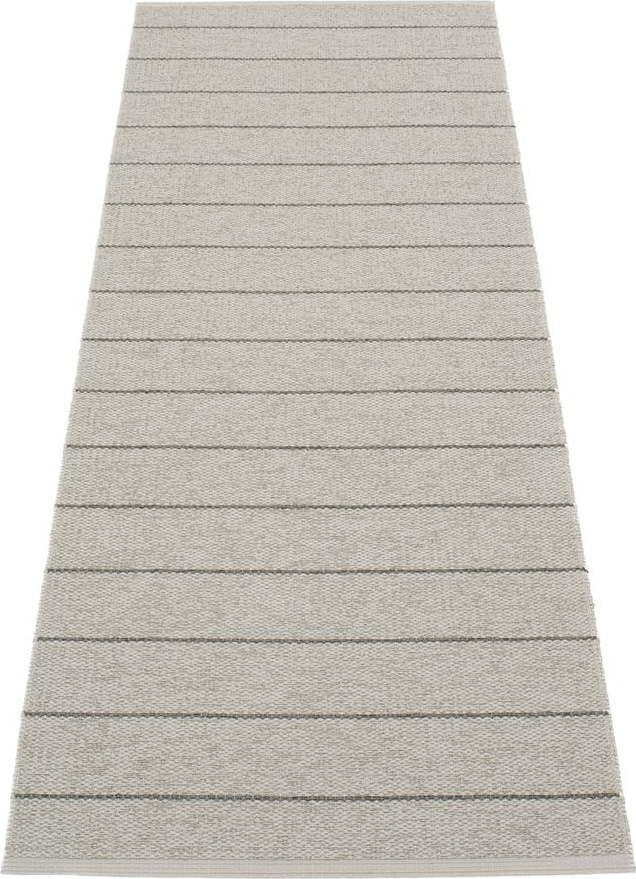 Šedý vnitřní a venkovní běhoun 70x180 cm Carl Warm Grey – Pappelina