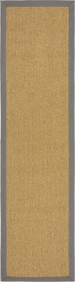 Vnitřní a venkovní koberec v šedé a světle hnědé barvě 60x230 cm Sisal Look – Flair Rugs