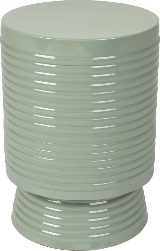 Kovový kulatý odkládací stolek ø 25 cm Sven – White Label