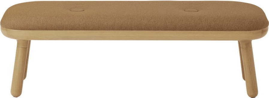 Hnědá lavice Paff Low – UMAGE