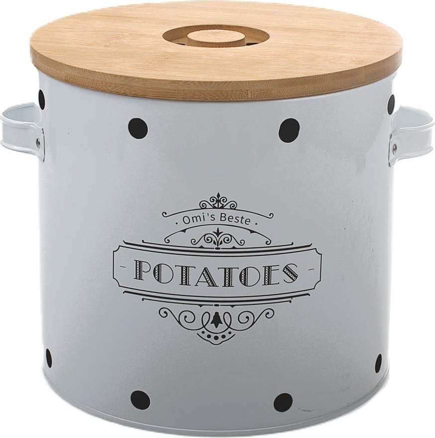 Kovová dóza na brambory – Dakls