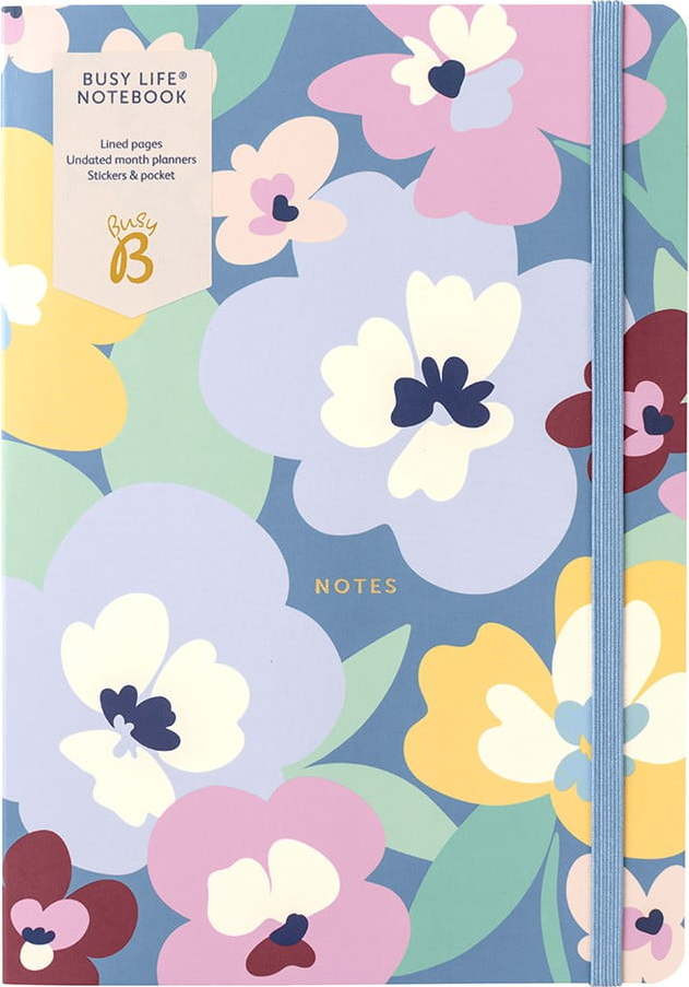 Zápisník formát A5 64 str. Floral – Busy B