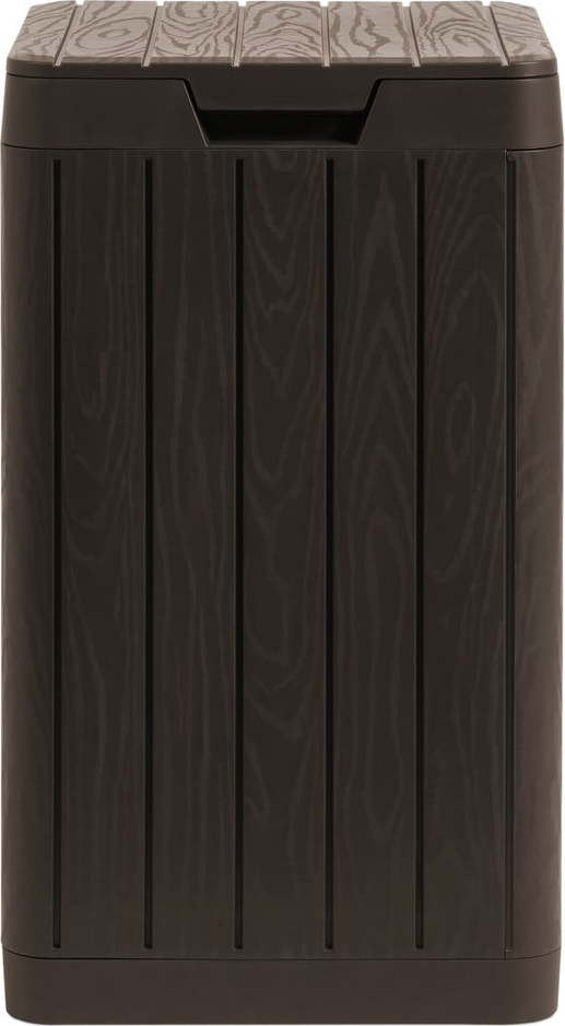 Tmavě hnědý zahradní úložný box Rio Garden – Toomax