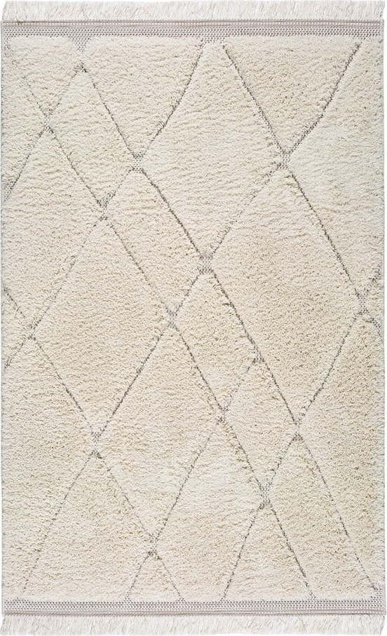 Béžový koberec Universal Kai Line, 130 x 195 cm