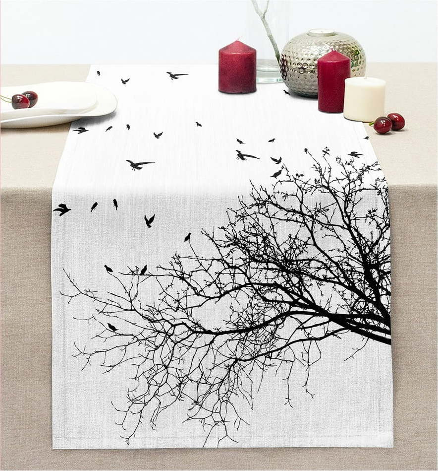 Běhoun na stůl 40x130 cm Black Tree – Mila Home