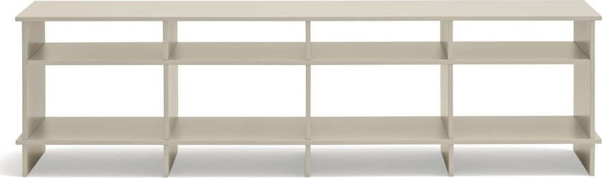 Krémový TV stolek 180x50x40 cm Inari – Teulat