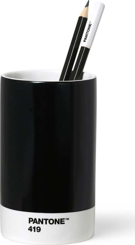 Keramický organizér na psací potřeby Black 419 – Pantone