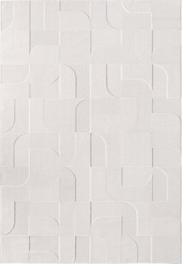 Krémový vnitřní a venkovní koberec 160x230 cm Doha 1651 Cream – Ayyildiz Carpets