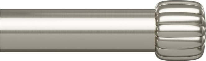 Ocelová roztažitelná garnýž ve stříbrné barvě 91 - 168 cm Cleo – Umbra