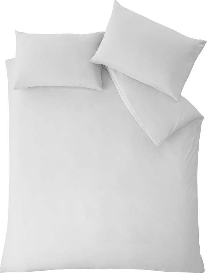 Bílé povlečení na jednolůžko 135x200 cm So Soft Easy Iron – Catherine Lansfield