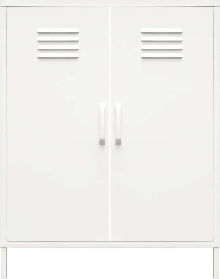 Bílá kovová skříňka 40x102x80 cm Mission District – Støraa