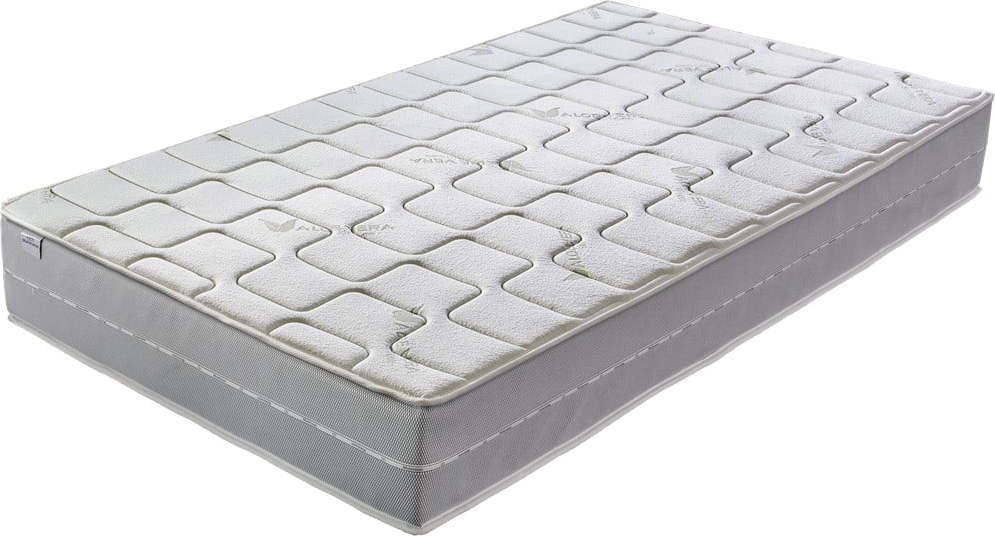 Tvrdá/středně tvrdá pružinová oboustranná matrace 120x200 cm Aloe bio-ex – Materasso