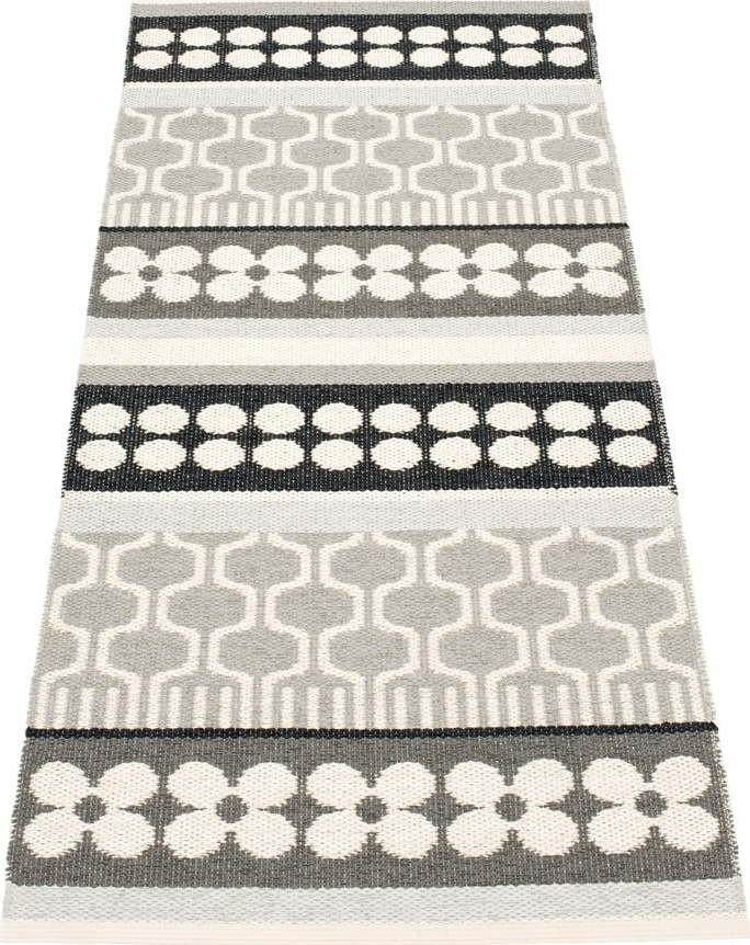 Šedo-krémový vnitřní a venkovní běhoun 70x180 cm Asta Warm Grey – Pappelina