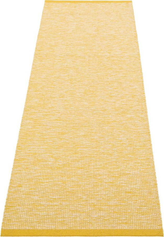 Vnitřní a venkovní běhoun v hořčicové barvě 70x225 cm Sam Mustard – Pappelina