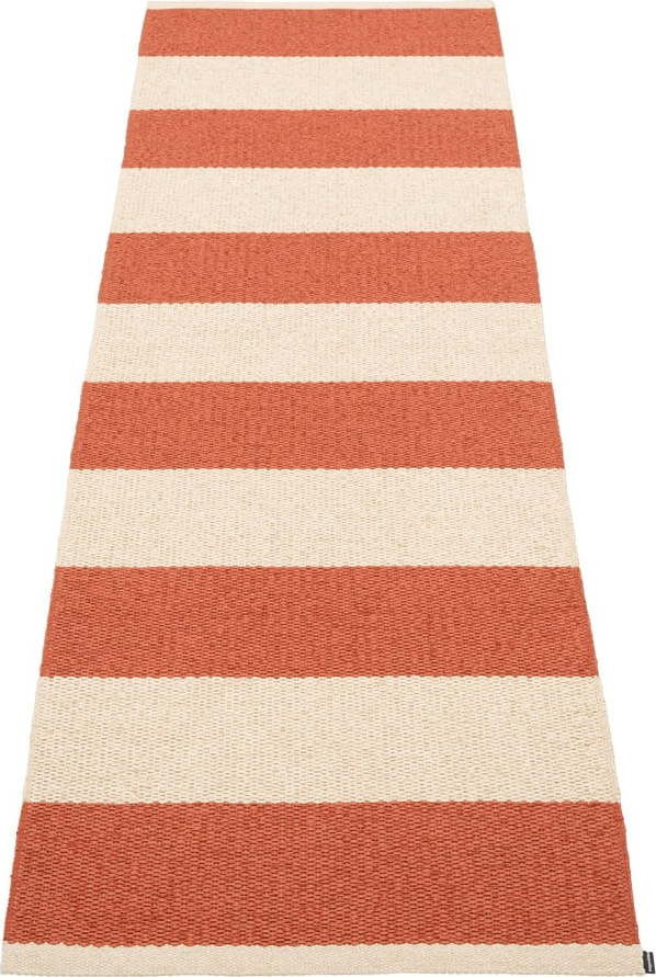 Vnitřní a venkovní běhoun v cihlovo-krémové barvě 70x225 cm Bob Brick – Pappelina