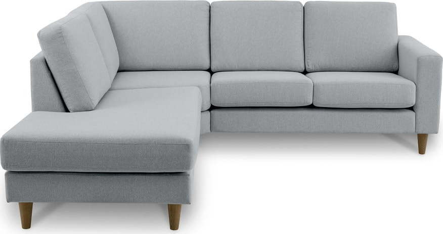 Šedá rohová pohovka (levý roh) Focus – Scandic