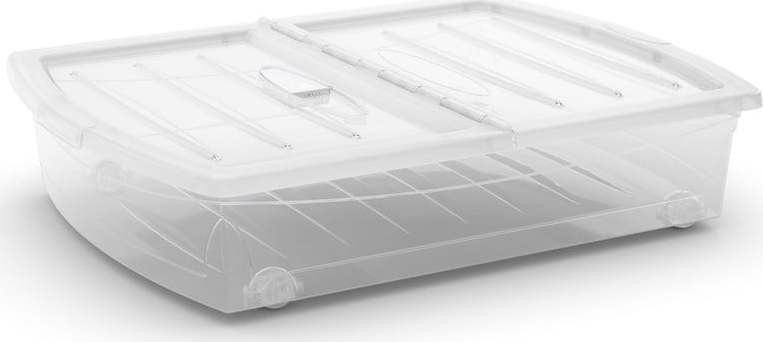 Plastový úložný box s víkem 77x58,5x17,5 cm Spinning Box XL – KIS