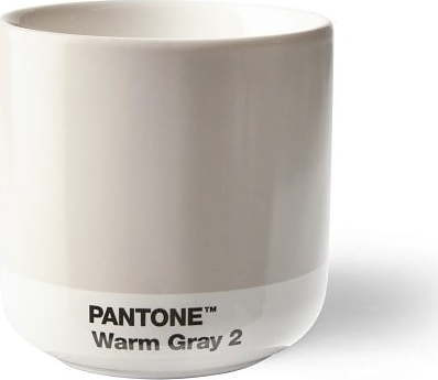 Světle šedý keramický hrnek 175 ml Cortado Warm Gray 2 – Pantone
