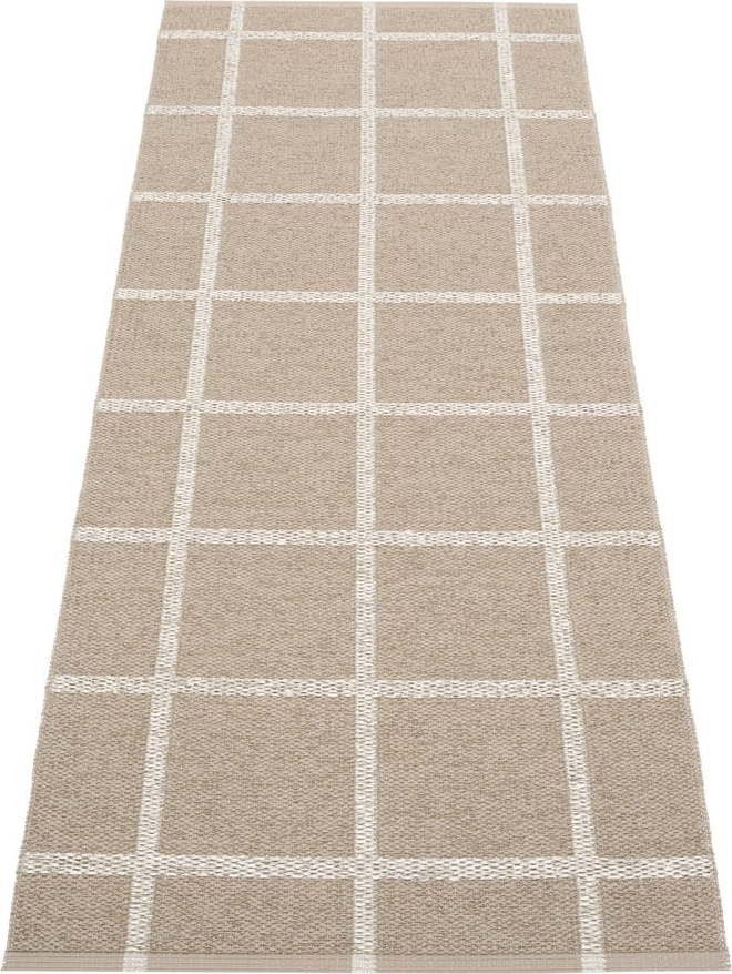 Béžový vnitřní a venkovní běhoun 70x225 cm Ada Dark Linen – Pappelina