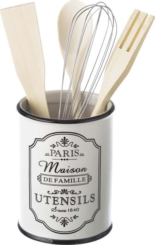 Bambusová sada kuchyňského náčiní 4 ks se stojánkem - Casa Selección