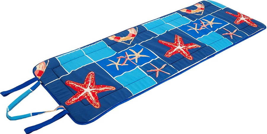 Modrý zahradní podsedák na lehátko 52x148 cm Sea Lighthouse – B.E.S.