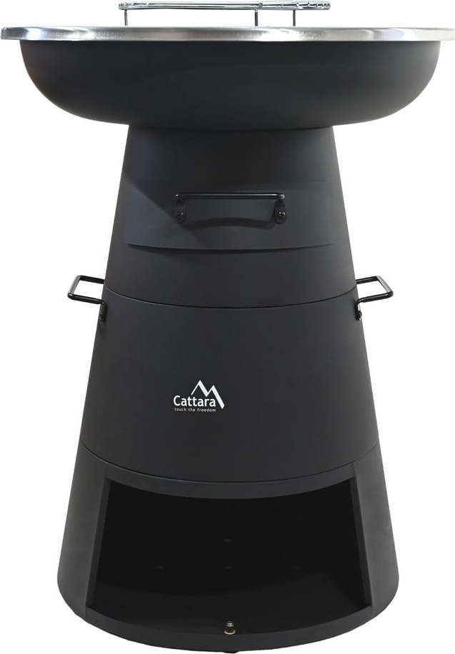 Gril na dřevěné uhlí ø 58,5 cm Plancha Moon – Cattara