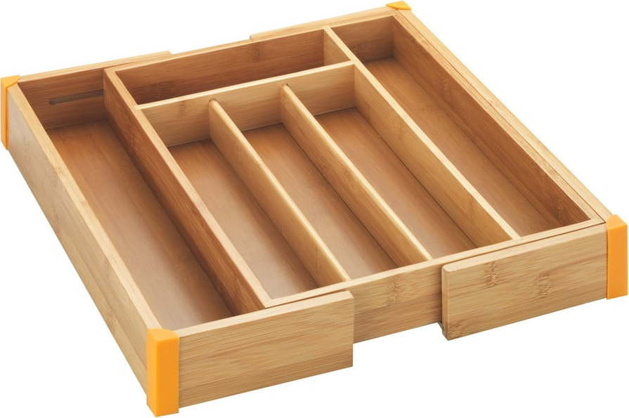 Bambusový organizér na příbory Maximex Tray